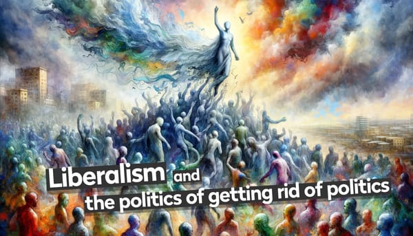 Liberalism and the politics of getting rid of politics